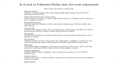 Desktop Screenshot of faketrix.com